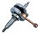 Virabrequim Ybr 125 06/08 Factor 09/15 Xtz 125 06/15 18D - Imagem 8