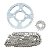 Kit Relação Transmissão Jef 150 2024 C/Retentor - Imagem 2
