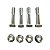 Kit Parafuso Coroa Mottu Sport TVS 110i (8 PCS) - Imagem 1