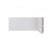 Rodapé De Poliestireno Santa Luzia Moderna 496 Branco 15cm X 16mm X 2,4m - Imagem 1