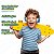 Fone de Ouvido Kids ELG P3 Azul e Branco | KD01BW - Imagem 4
