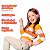 Fone de Ouvido Kids ELG P3 Rosa e Branco | KD01PW - Imagem 4
