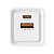 Carregador Universal ELG 3 Saídas USB Branco | W35GAN - Imagem 4