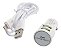 Carregador Veicular com cabo Iphone-Lightning/2 saídas USB - Imagem 2