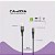 Cabo USB/Micro USB Turbo Nylon 2M - Imagem 2