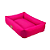 Cama Pet Retangular Lisse Rosa Para Cães e Gatos GG - Imagem 1