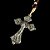TERÇO DE MADEIRA SANTA RITA DE CÁSSIA CRUZ METAL 06MMX30,5cm - Imagem 4