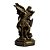 Imagem Arcanjo São Miguel Resina Pintura Bronze Velho 16 cm - Imagem 3