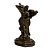 Imagem Arcanjo São Miguel Resina Pintura Bronze Velho 16 cm - Imagem 4