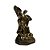 Imagem Arcanjo São Miguel Resina Nacional Bronze Velho 21 cm - Imagem 4