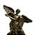 Imagem Arcanjo São Miguel Resina Nacional Bronze Velho 21 cm - Imagem 3