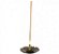 INCENSÁRIO FLOR DE LÓTUS METAL BRONZE COBRE 9CM desmontavel - Imagem 2