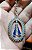 CHAVEIRO STRASS CIRCULAR PRATEADO NOSSA SENHORA APARECIDA - Imagem 3