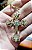 CHAVEIRO DOURADO STRASS CRUZ RELIGIOSO GRANDE SANTO SANTA - Imagem 3