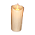 VELA ELETRÔNICA DERRETIDA 11CM DECORATIVA RELIGIOSA ENFEITE - Imagem 4