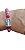 PULSEIRA ROSA 10MM NOSSA SENHORA APARECIDA RESPLENDOR STRASS - Imagem 2