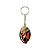 Chaveiro Chapa Oval Aba SANTO São Miguel Arcanjo SANTA METAL - Imagem 1