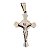 PINGENTE AÇO INOX PRATEADO CRUZ SÃO BENTO santo religioso - Imagem 1