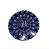 Enfeite Parede Nossa Senhora Aparecida 15c porcelana Mandala - Imagem 1