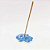 Incensário Ímã Resina Mão Hansa Azul Branco 8cm amuleto sort - Imagem 2