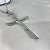 CORRENTE AÇO INOX CRUZ CRUCIFIXO SANTO SANTA 56CM - Imagem 8