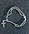 TERÇO pulso PULSEIRA Hematita Cruz NOSSA SENHORA aparecida - Imagem 6