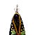 Imagem nossa senhora aparecida completa 15 cm manto coroa - Imagem 5