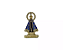 Enfeite Painel Nossa Senhora Aparecida Dourado marrom 5 cm - Imagem 1