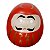 IMAGEM Boneco Daruma Amuleto Da Sorte Buda Dharma 7CM - Imagem 1
