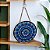 Quadro MANDALA Enfeite de Parede Porcelana Olho Grego AZUL - Imagem 6