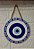 Quadro MANDALA Enfeite de Parede Porcelana Olho Grego AZUL - Imagem 3