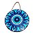 Quadro MANDALA Enfeite de Parede Porcelana Olho Grego - Imagem 1