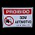 Placa DE Sinalização PROIBIDO SOM AUTOMOTIVO 20 X 30 CM - Imagem 2