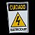 Placa DE Sinalização CUIDADO ELETRICIDADE 20 X 30 CM - Imagem 3