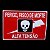 Placa DE Sinalização RISCO DE MORTE ALTA TENSÃO 20 X 30 CM - Imagem 2