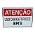 Placa DE Sinalização ATENCAO USO OBRIGATORIO DE EPI`S 20X30 - Imagem 1