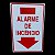 Placa DE Sinalização ALARME DE INCENDIO 20 X 30 CM VERTICAL - Imagem 2