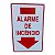 Placa DE Sinalização ALARME DE INCENDIO 20 X 30 CM VERTICAL - Imagem 1
