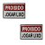 KIT 2 Placas DE Sinalização 20x30 Proibido Jogar Lixo - Imagem 1