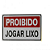KIT 4 Placas DE Sinalização 20x30 Proibido Jogar Lixo - Imagem 2