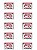 KIT 2 PlacaS DE Sinalização 30x20 Proibido Fumar - Imagem 5