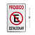 KIT 2 PlacaS DE Sinalização 30x20 Proibido Estacionar - Imagem 3