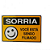 2 PlacaS DE Sinalização 15x20 Sorria VOCÊ Está Sendo Filmado - Imagem 3
