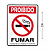 KIT 10 PlacaS DE Sinalização 30x20 Proibido Fumar - Imagem 4