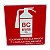 Placa de Sinalização fotoluminescente EXTINTOR BC CO2 15X15 - Imagem 1