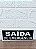 Placa de Sinalização SAIDA DE EMERGENCIA 15x30 FUNDO PRETO - Imagem 3