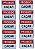 KIT COMBO 10 Placa DE Sinalização proibido caçar 20 X 30 CM - Imagem 1
