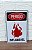 KIT COMBO 10 Placa DE Sinalização PERIGO INFLAMAVEL 20 X 30 - Imagem 5