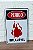 KIT COMBO 10 Placa DE Sinalização PERIGO INFLAMAVEL 20 X 30 - Imagem 4