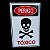 KIT COMBO 10 Placa DE Sinalização PERIGO TOXICO 20 X 30 CM - Imagem 3